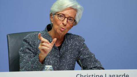 Christine Lagarde, presidenta del Banco Central Europeo
