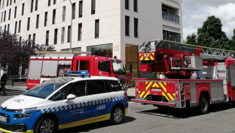 Incendio en una vivienda de San Jorge