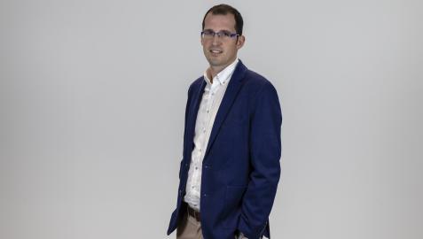 Sergio López es el CEO de la tecnológica Hiberus, con un ambicioso plan de expansión en Navarra.