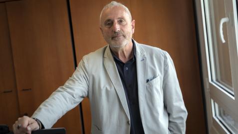Carlos Artundo posa para una entrevista en una imagen de archivo.
