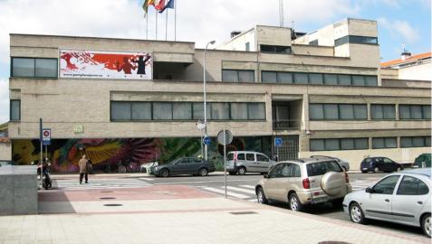 Exterior de la Casa de la Juventud de Pamplona