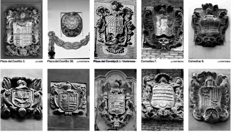 Escudos en las calles de Pamplona III