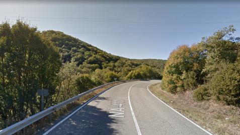 El vecino de Villava fallecido ha sufrido una caída mientras circulaba en bicicleta por la carretera NA-411, en el término de Odieta