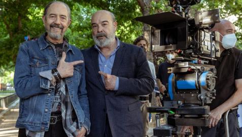 Miguel Rellán y Antonio Resines, protagonistas de 'Sentimos las molestias'