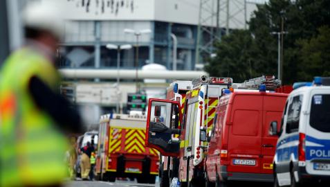 Explosión en Chempark en Leverkusen