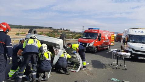 Accidente Noáin