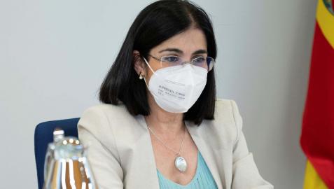 Carolina Darias, tras la celebración del Consejo Interterritorial