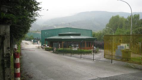 Detalle de la factoría de Zalain Transformados, de Lesaka