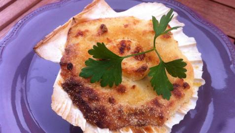 Cualquier pescado es válido para rellenar unas conchas