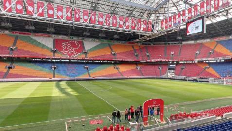 Interior del Amsterdam Arena, estadio del Ajax