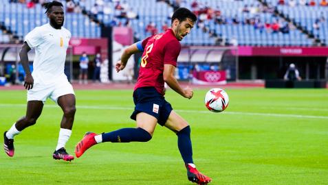 Mikel Merino hizo una aportación clave en cuartos de final que llevó a España a marcar el primer gol