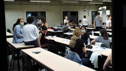 ope secundaria Asistentes a la OPE docente en la UPNA