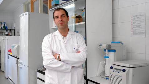 David Escors Murugarren, virólogo del centro de investigación Navarrabiomed