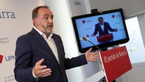 Esparza (UPN) exige al presidente Pedro Sánchez
