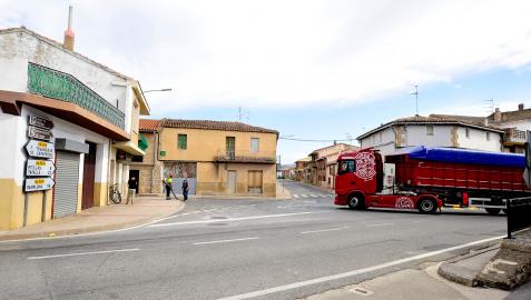 El paso de camiones por el centro es una de las preocupaciones que tiene el ayuntamiento