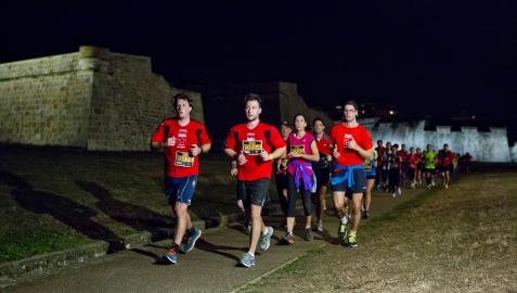Runners en Pamplona Runners en Pamplona