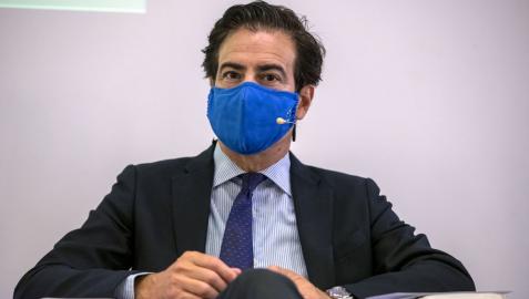 Pablo Zalba, durante la primera jornada de los cursos