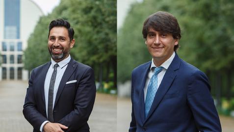 Los autores del artículo Sergio García Magariño y Unai Belintxon Martín