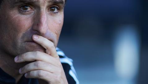 Jagoba Arrasate, en el partido contra el Cádiz Jagoba Arrasate, en el partido contra el Cádiz
