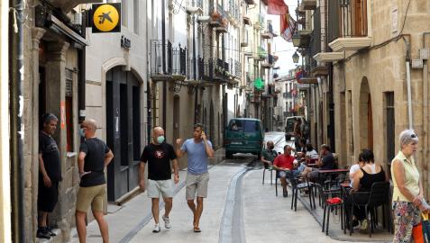 Como en toda Navarra, los vecinos de Lumbier esperan celebrar las fiestas patronales en 2022