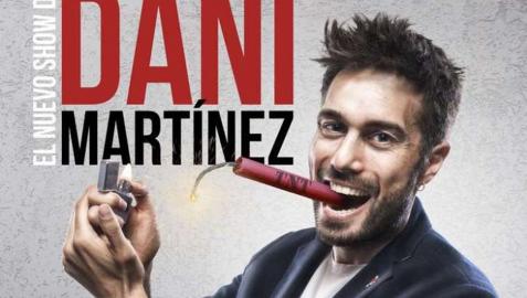 Dani Martínez, en el cartel promocional