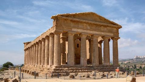 Templo de la Concordia, en Agrigento