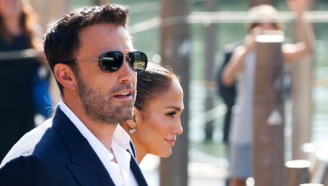 Ben Affleck y Jennifer Lopez, en Venecia