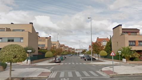 Paseo Ibaialde, en Mutilva