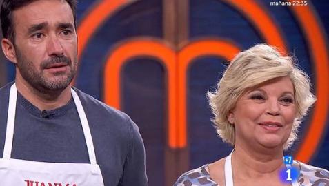 Juanma Castaño y Telelu Campos en Masterchef Celebrity