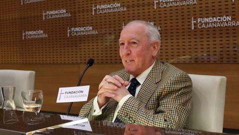 Joseba Arregi, en Pamplona en 2016