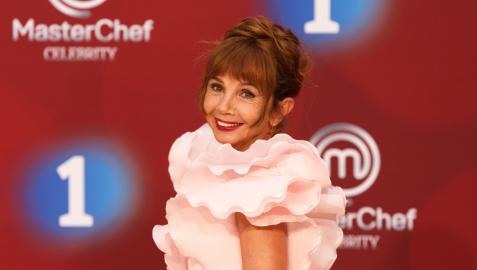 Victoria Abril, en la presentación de la nueva temporada de MasterChef Celebrity.