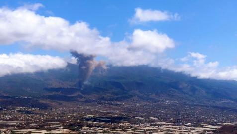 Fotos de la erupción del volcán Cumbre Vieja de La Palma.