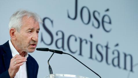 José Sacristán, este lunes en San Sebastián