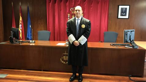El nuevo magistrado, José Manuel Izquierdo Salvatierra