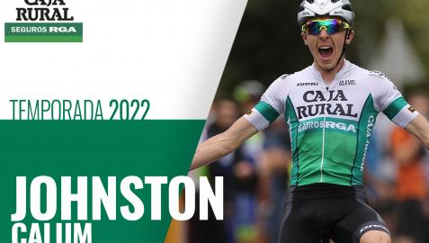 Calum Johnston, en una imagen que ha hecho pública el Caja Rural con el anuncio de su ascenso al equipo profesional. Calum Johnston, en una imagen que ha hecho pública el Caja Rural con el anuncio de su ascenso al equipo profesional.