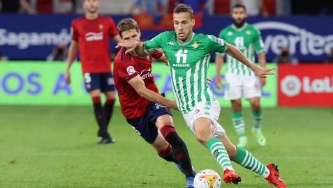 Fotos del Osasuna-Betis disputado en El Sadar.