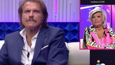 Bigote Arrocet y Terelu Campos, en el plató de Secret Story