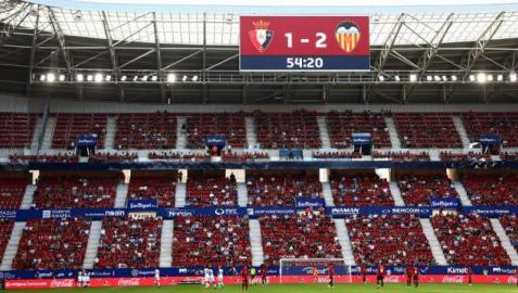 El Sadar tendrá desde el sábado un aforo del 100%