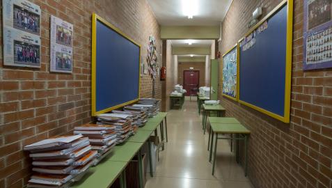 Comienzo de curso en el Colegio de Azpilagaña