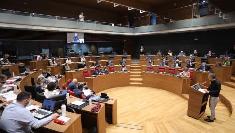 Pleno del Parlamento de Navarra
