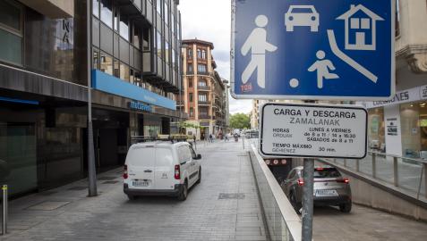 Vista de la calle Arrieta, donde ocurrieron los hechos