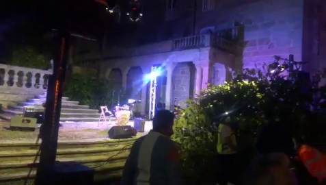 Imagen de los equipos de emergencias trabajando en la zona.