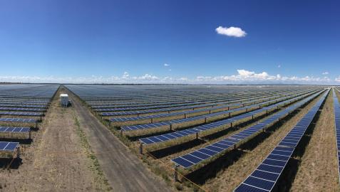Parque solar fotovoltaico en Australia