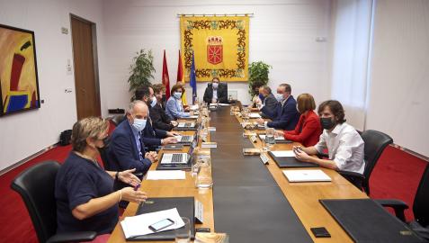 junta del parlamento de navarra