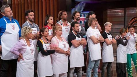 Participantes en el último programa de MasterChef Celebrity
