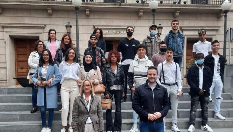 Acto de entrega de diplomas en Tudela