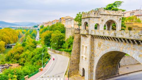 Bajada del Portal Nuevo en Pamplona