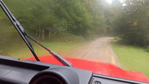 Los bomberos del parque de Auritz-Burguete rescataron a la mujer que sufría una ligera hipotermia