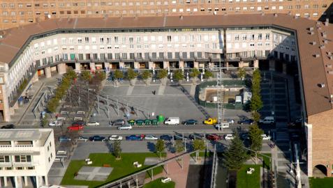 Tramo de la calle La Rioja que será modificado