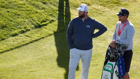 Jon Rahm, en la presentación del Abierto de España
